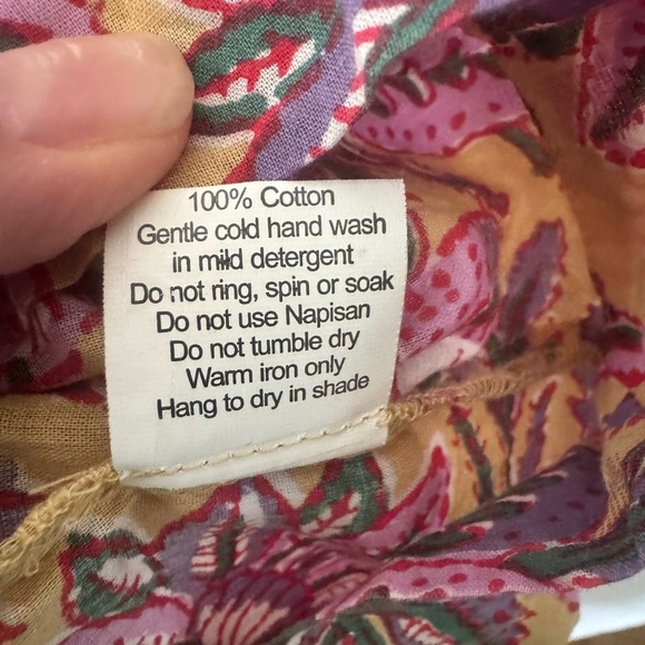 Lola Australia Pacific Boho Belted Midi Dress Size L - Picture 15 of 15